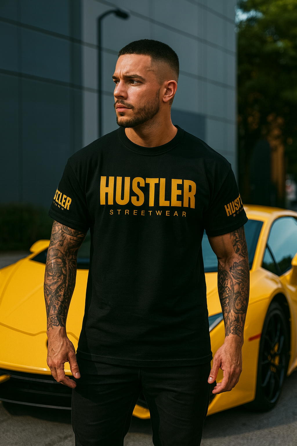 Short sleeve HUSTLER tshirt