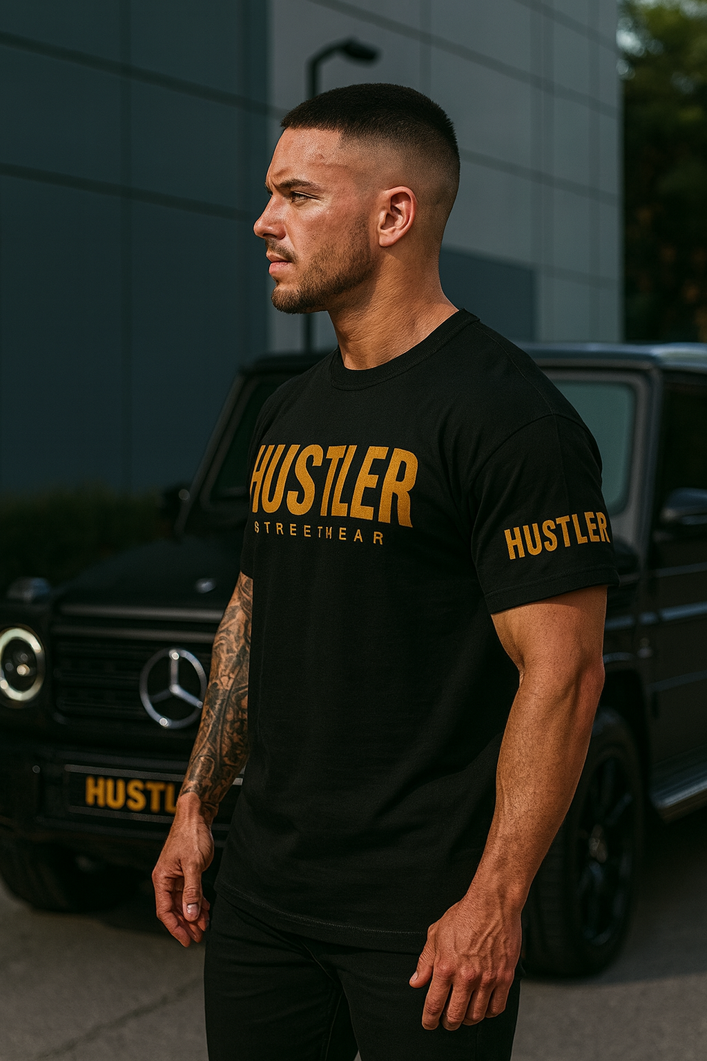 Short sleeve HUSTLER tshirt