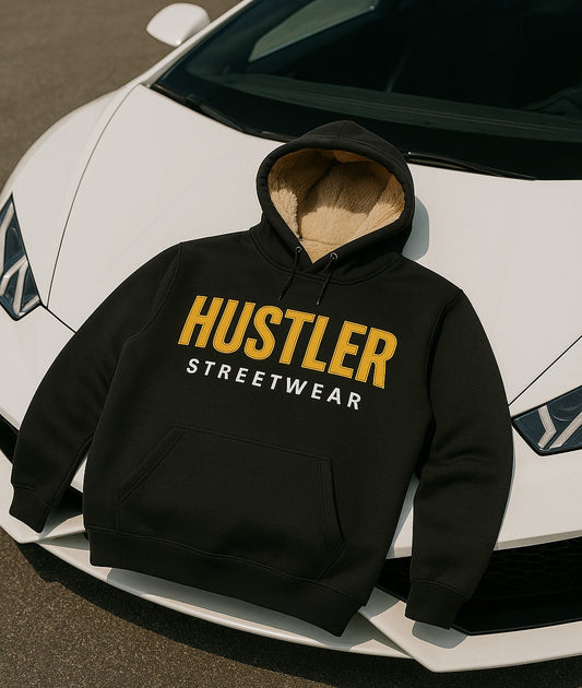 Hustler Streetwear Premium Fleece-Lined Hoodie